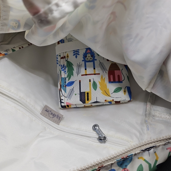 Kipling Diaper Bag Backpack with monkeys, jungle theme Bundle of Love rare - Picture 13 of 16